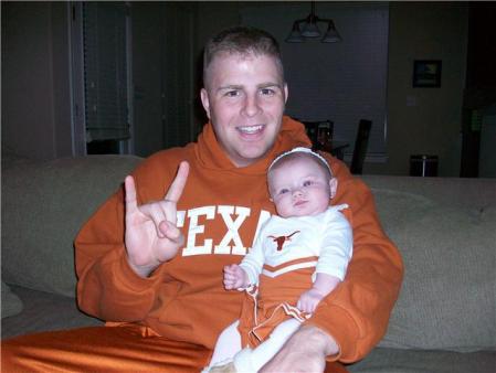 son-in-law with our first grandchild