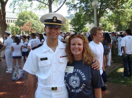 Daughter Amy with her son, Shafiq