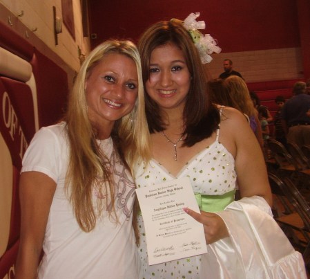 Angelique's graduation