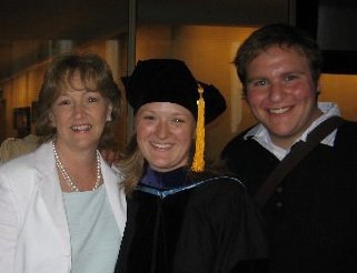2007 Melanie graduates Law School - NYLS