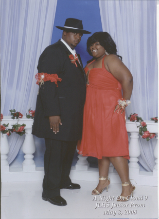 Tiffani's Jr. Prom with Don her date