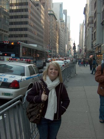 my daughter,leslie 21 in new york city