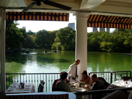 Loeb Boathouse Restaurant View in Central Park