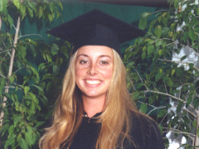 Tara at Cal State Long Beach Graduation