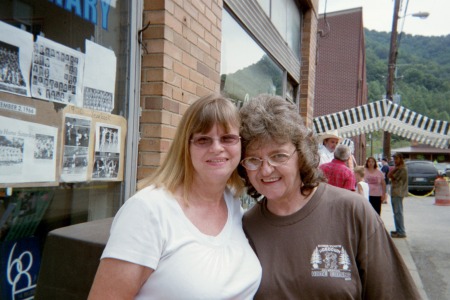 my sister anita(in white), and Peggy Locard