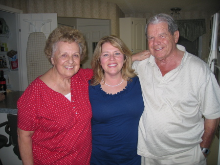 Ma Tante Yvette, me and Mon Oncle Roger