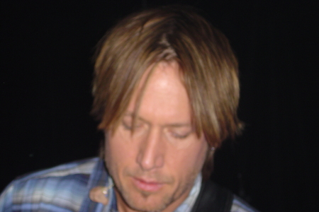 Keith Urban...front and center....