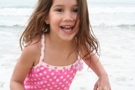 Brooke at the beach