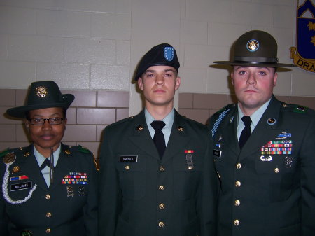 Nick with his Drill Instructors