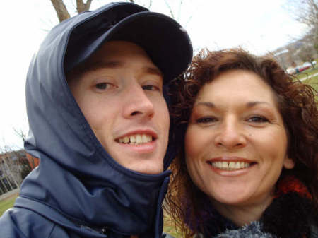 My oldest son and me-Feb, 2008