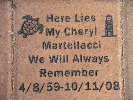 My Memorial To Cheryl.May We Never Forget