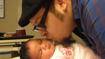 new baby girl & Will 1/20/2010