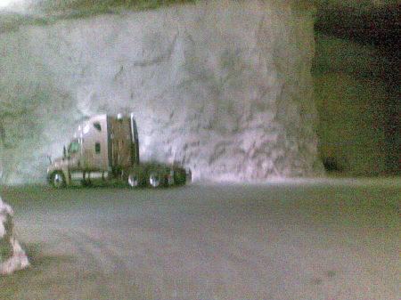 Truck in a Big Big Cave