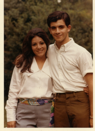 Phyllis(wife) and Joe 18 or 19 yrs. old