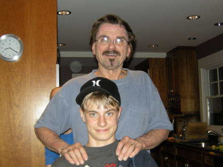 My Son and I in 2008