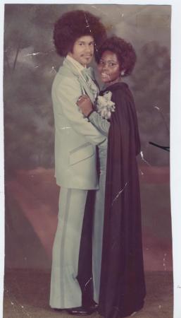 Edward & me 1975 after Prom