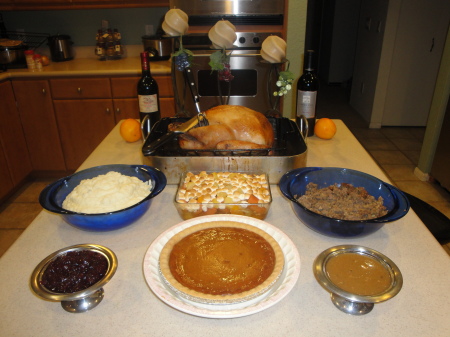 Thanksgiving 2009 - At my house.