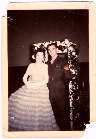 1961 Marine corps Ball with miss beaufort,s.c.