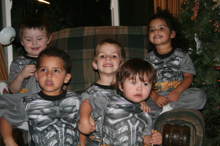 5 of the youngest grandkids