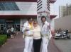 Me in Vegas with 2 Elvis