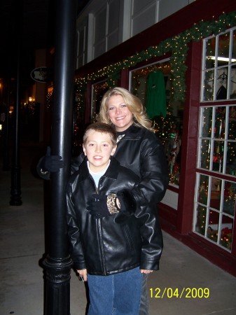 My son and I Dec 2009