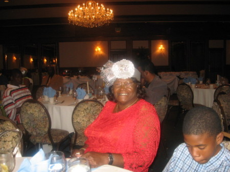 My mother, Mrs. Willie Lee Armstrong