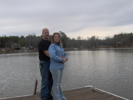 Mark and me at Lake Murray