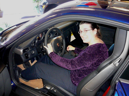 Me in a Porsche