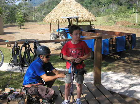 ZIP LINING IN COSTA RICA 2008