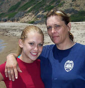 My daughter Brittany and me