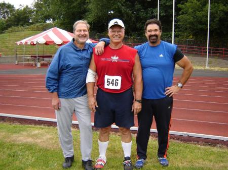 Jerry in Red, Masters Track and Field Shot Put