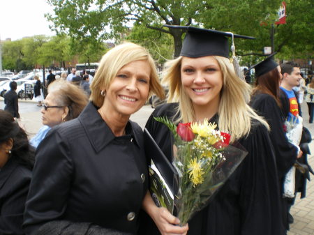 daughter Megan's college graduation May 2008