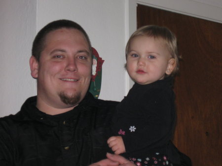 My son and granddaughter