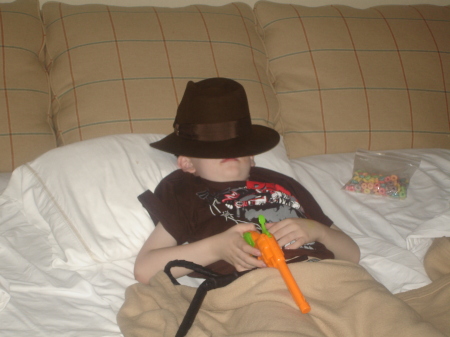 SLEEPING AS INDIANA JONES