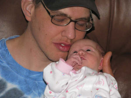My son Charlie and grand daughter Larissa