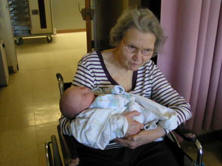 Trace and his Great Grandma