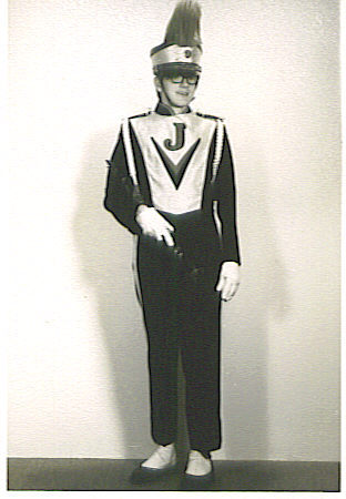 Me in Marching Band Uniform 1972