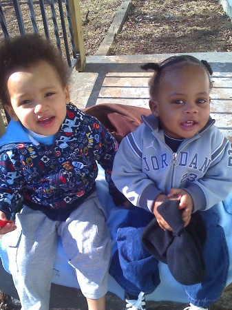 my nephew john 2 and son teddy 18 mos