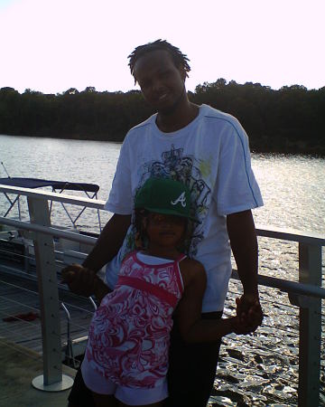 me and my daughter at the Alabama River