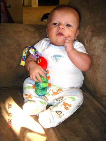 Connor, my third and youngest grandson.