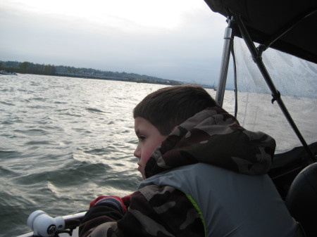 Colt's First Salmon Trip