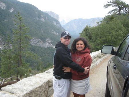 Carmen & I in Yosemite 2009