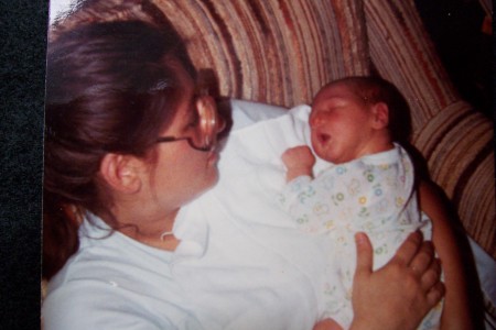 me & eric (3 days old)