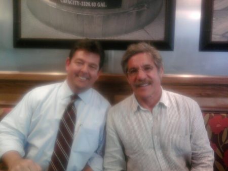 Lunch with Geraldo Rivera