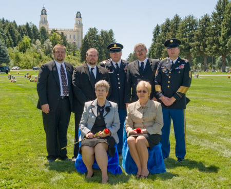 Litteral Clan at my Dad's Funeral