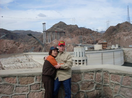 Hoover Dam, Arizona side, April 2009.