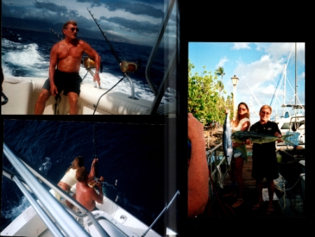 Mike Fishing off Maui
