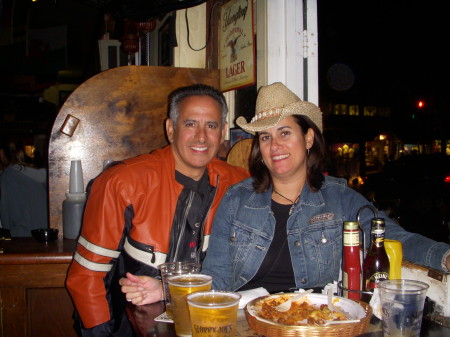 Me & Maddy at Sloppy Joe's in Key West - 2/09