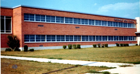 THE "NEW" GREENVILLE HIGH SCHOOL, FALL 1962.
