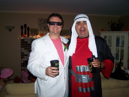 Halloween 2009  (Me and Dustin)